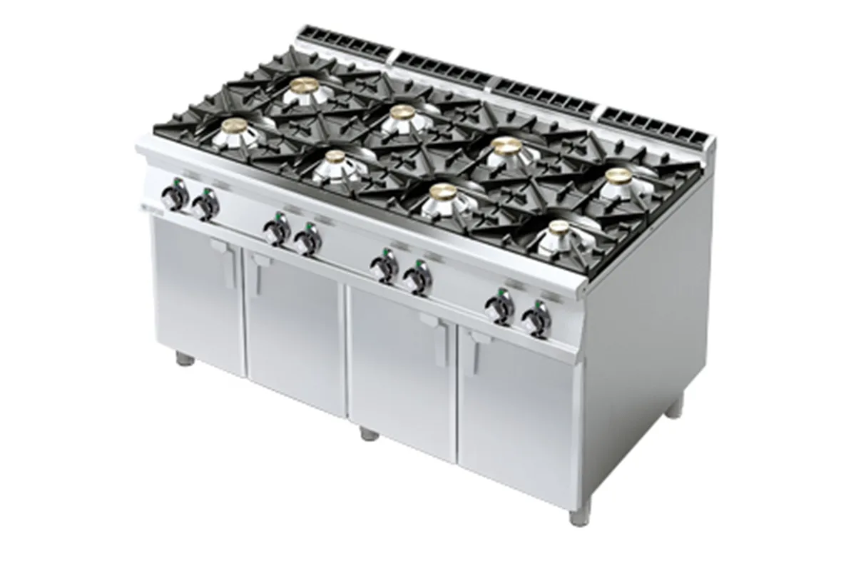 PC-916 G ﻿﻿Kuchnia ﻿z szafką gazowa RM Gastro 00001076