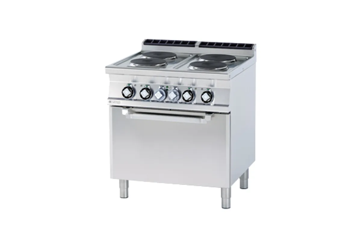 CF4-98 ET ﻿﻿Kuchnia ﻿z piekarnikiem elektryczna RM Gastro 00001023