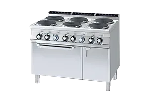 CF6-912 ETV ﻿﻿Kuchnia ﻿z piekarnikiem elektryczna RM Gastro 00001027