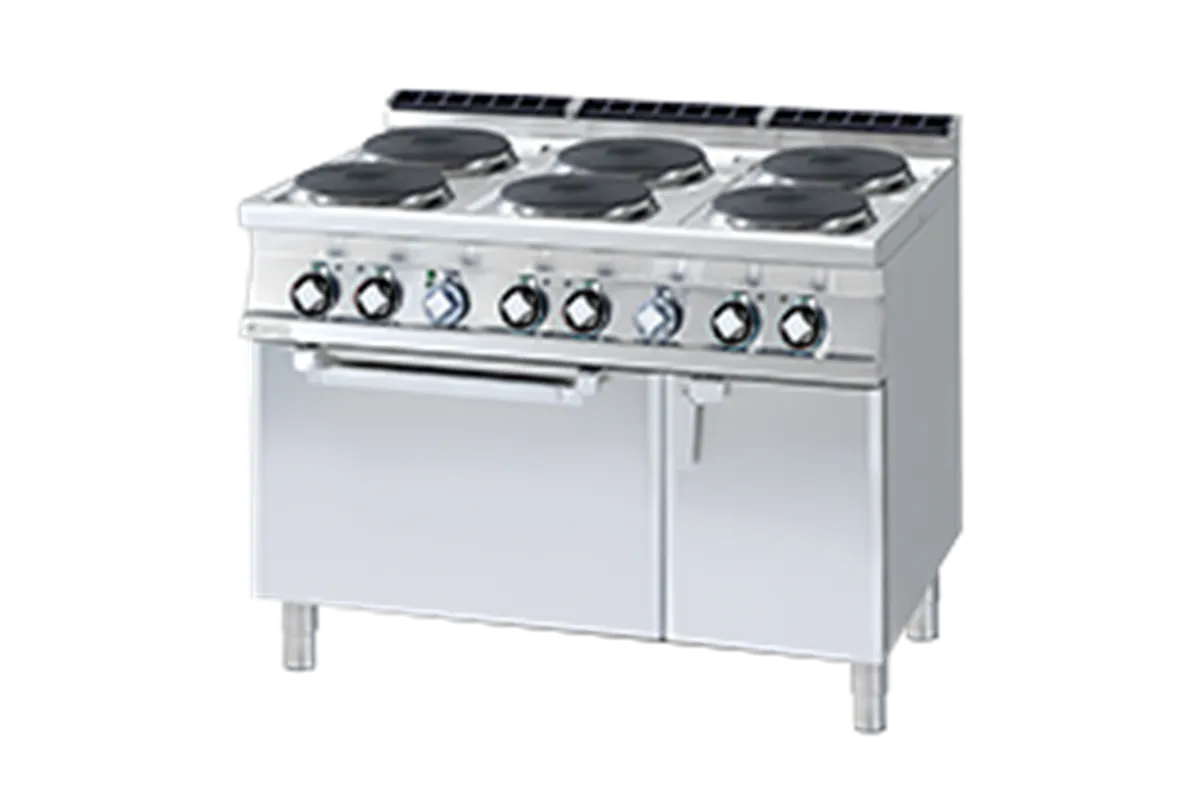 CF6-912 ETV ﻿﻿Kuchnia ﻿z piekarnikiem elektryczna RM Gastro 00001027