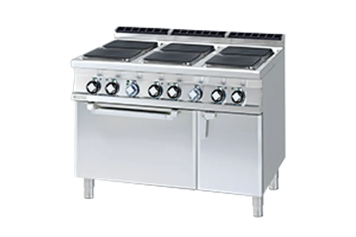 CFQ6-912 ETV ﻿﻿Kuchnia ﻿z piekarnikiem elektryczna RM Gastro 00001028