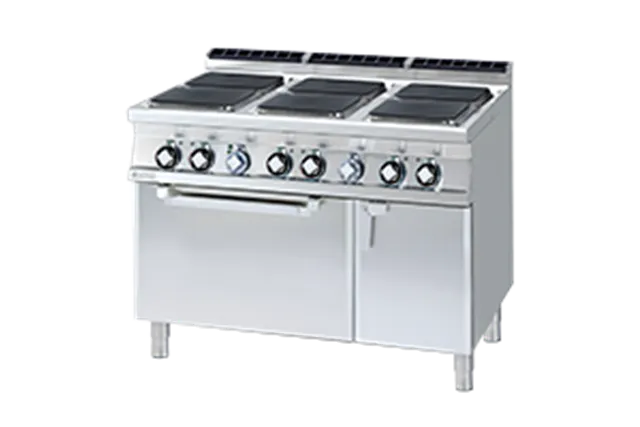 CFQ6-912 ETV ﻿﻿Kuchnia ﻿z piekarnikiem elektryczna RM Gastro 00001028