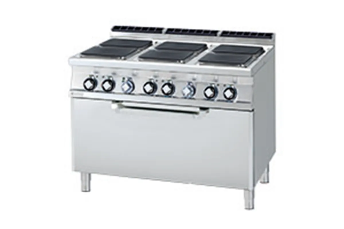 CFQ6-912 ET ﻿﻿Kuchnia ﻿z piekarnikiem elektryczna RM Gastro 00001030