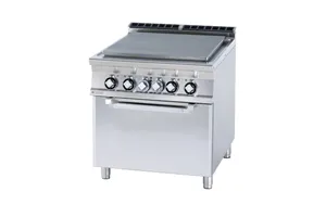 TPF-98 ET ﻿﻿Kuchnia żeliwna ﻿z piekarnikiem elektryczna RM Gastro 00001026