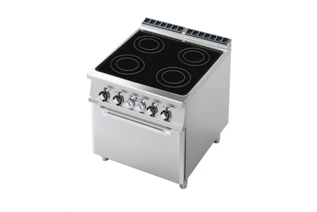 CFC4-98 ET ﻿﻿Kuchnia ﻿ceramiczna z piekarnikiem elektryczna RM Gastro 00001025