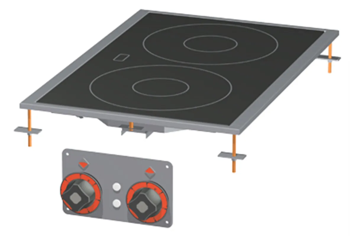 PCCD-64 ET ﻿Kuchnia stołowa ﻿ceramiczna elektryczna RM Gastro 00016717