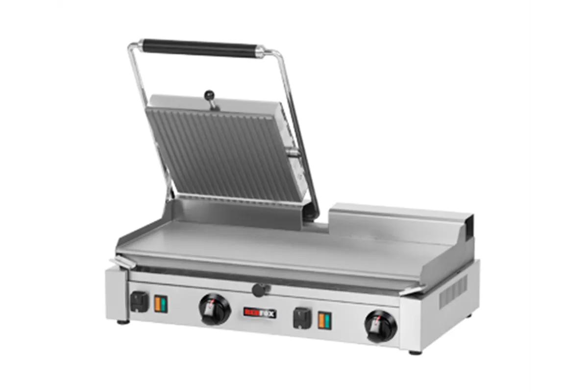 PD - 2020 LSL ﻿Grill kontaktowy podwójny gładki Red Fox 00007915