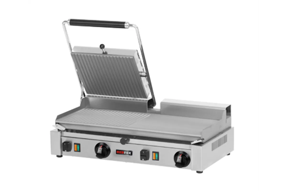 PD - 2020 MSL ﻿Grill kontaktowy podwójny pół na pół Red Fox 00007919