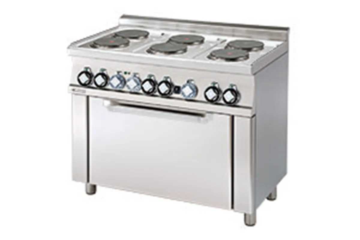 CF6-610 ET ﻿﻿Kuchnia elektryczna z piekarnikiem RM Gastro 00000668