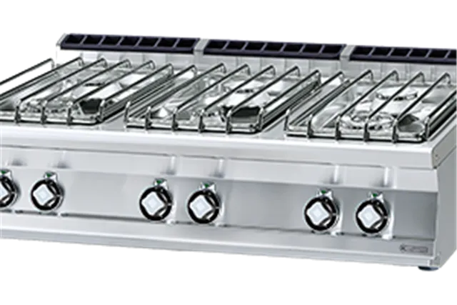 PCT-712 G/P ﻿﻿Kuchnia gazowa RM Gastro 00001186