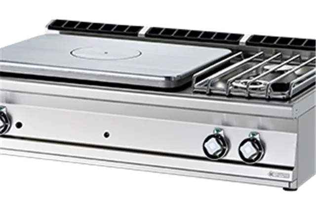 TP2T-712 G/P ﻿﻿Kuchnia żeliwna gazowa RM Gastro 00001191