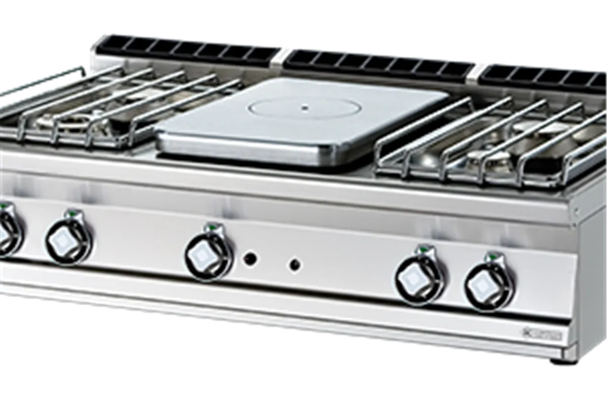 TP4T-712 G/P ﻿﻿Kuchnia żeliwna gazowa RM Gastro 00001192