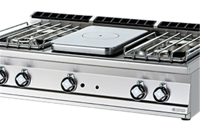 TP4T-712 G/P ﻿﻿Kuchnia żeliwna gazowa RM Gastro 00001192