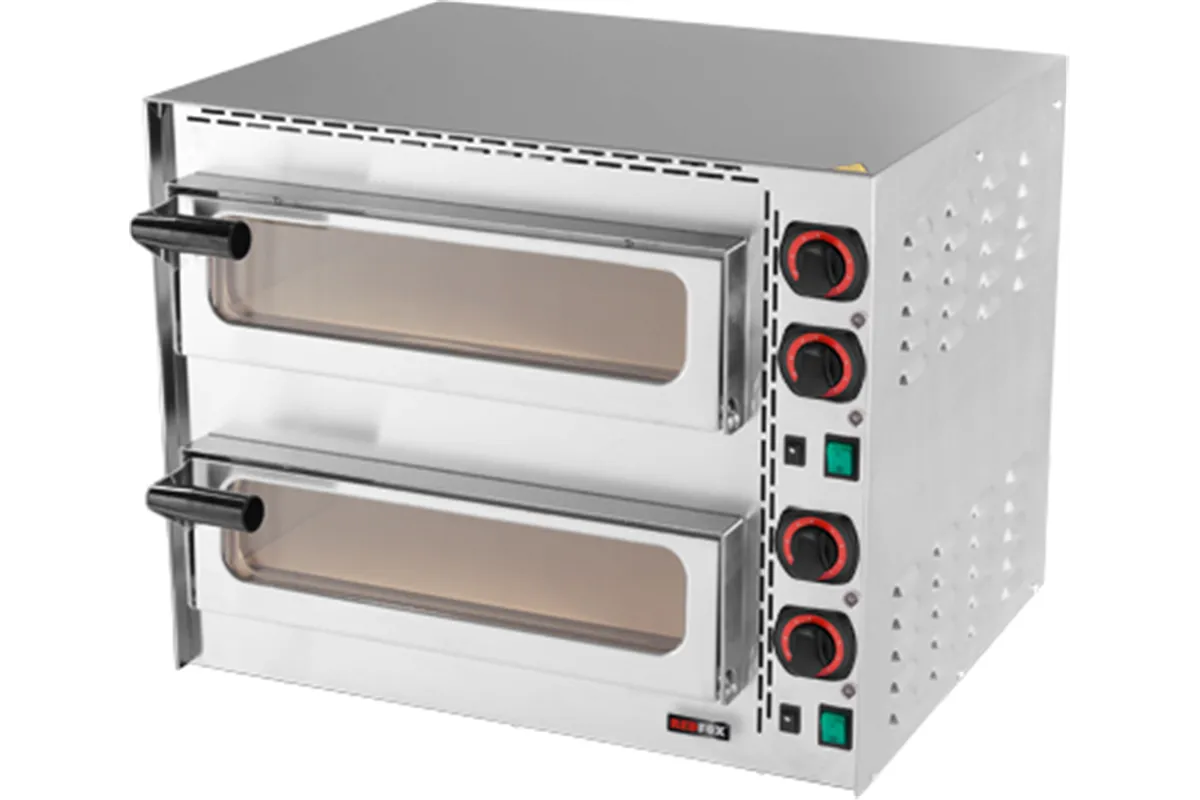 FP 68R ﻿Piec do pizzy dwupoziomowy Red Fox 00007946