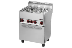 SPT 60 GL ﻿Kuchnia gazowa z piekarnikiem elektrycznym Red Fox 00000539