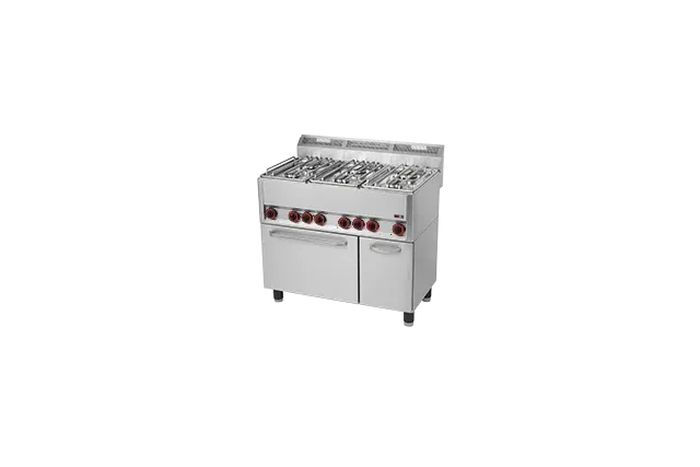 SPT 90 GL ﻿Kuchnia gazowa z piekarnikiem elektrycznym Red Fox 00000541