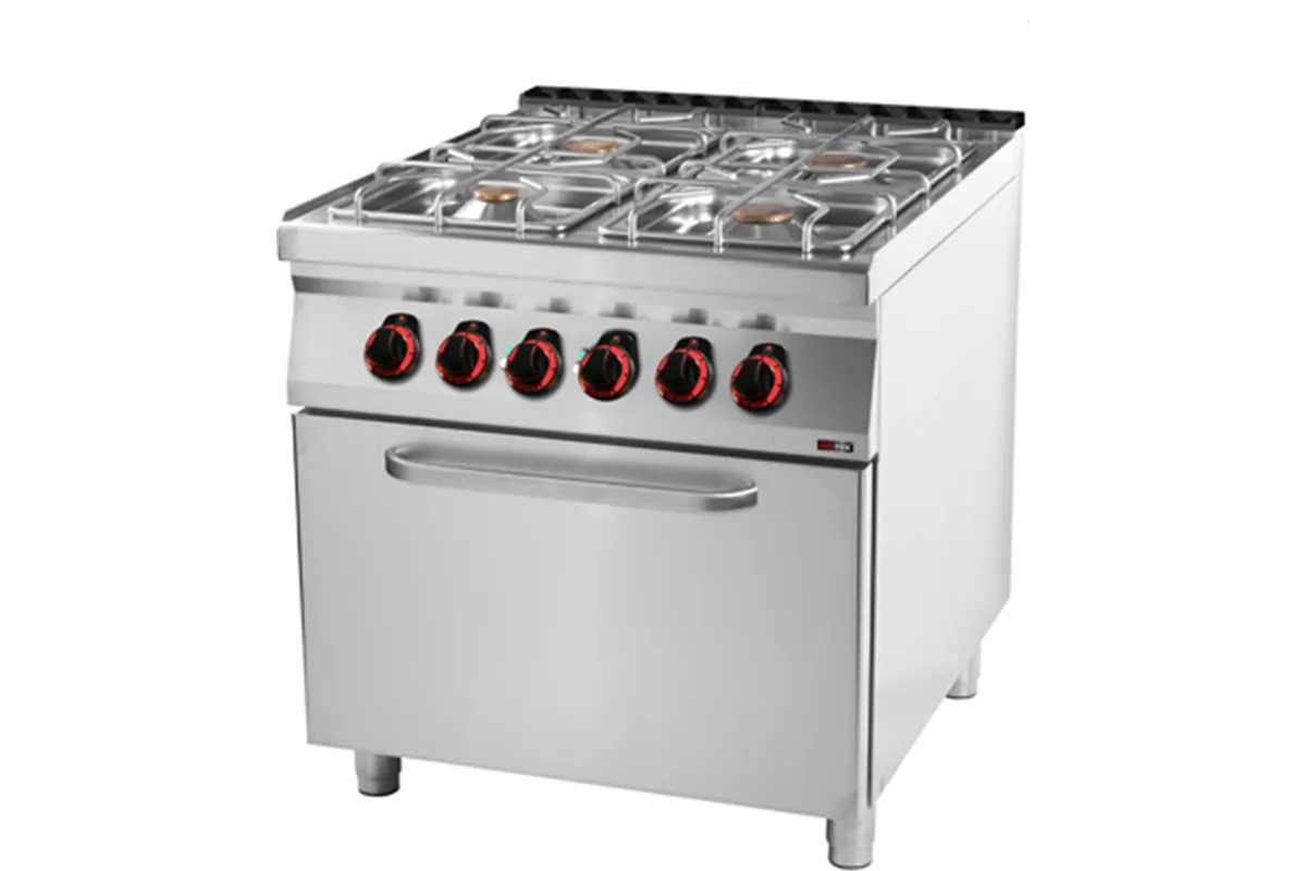 SPT 90/80 - 21 GE ﻿Kuchnia gazowa z piekarnikiem Red Fox 00007372