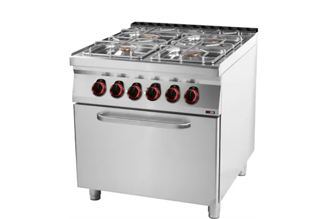 SPT 90/80 - 11 GE ﻿Kuchnia gazowa z piekarnikiem Red Fox 00007373