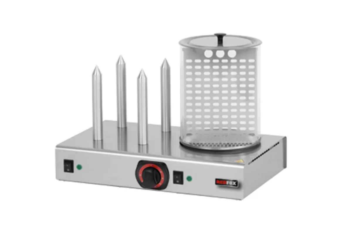 HD - 4N ﻿Hot-dog z pojemnikiem podgrzewanym Red Fox 00000393