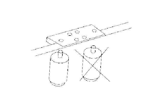 SIA-7/9 ﻿﻿Łącznik nóg RM Gastro 00000694