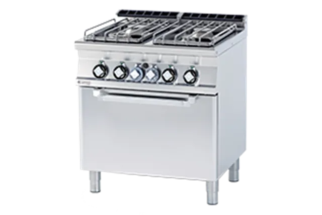 CF4-78 G/P ﻿﻿﻿Kuchnia z piekarnikiem gazowa RM Gastro 00000966