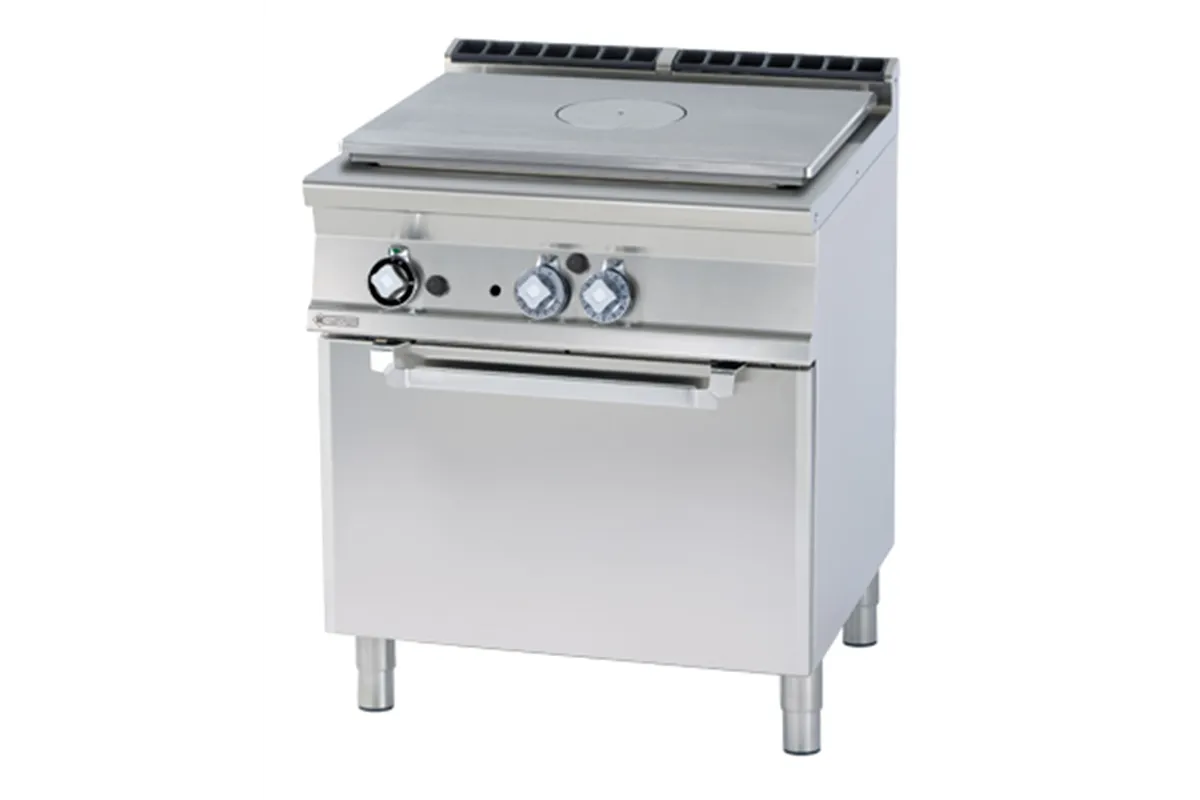 TPF-78 GE ﻿﻿Kuchnia żeliwna gazowa z piekarnikiem elektrycznym RM Gastro 00000973