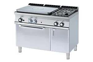 TPF2-712 GV/P ﻿﻿Kuchnia żeliwna ﻿z piekarnikiem gazowa RM Gastro 00000976