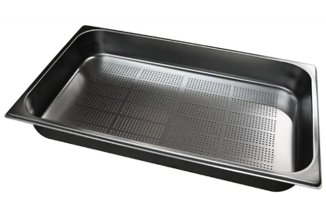 GND - 1/1-20 ﻿Pojemnik gastronomiczny GN 1/1 perforowany Red Fox 00001757