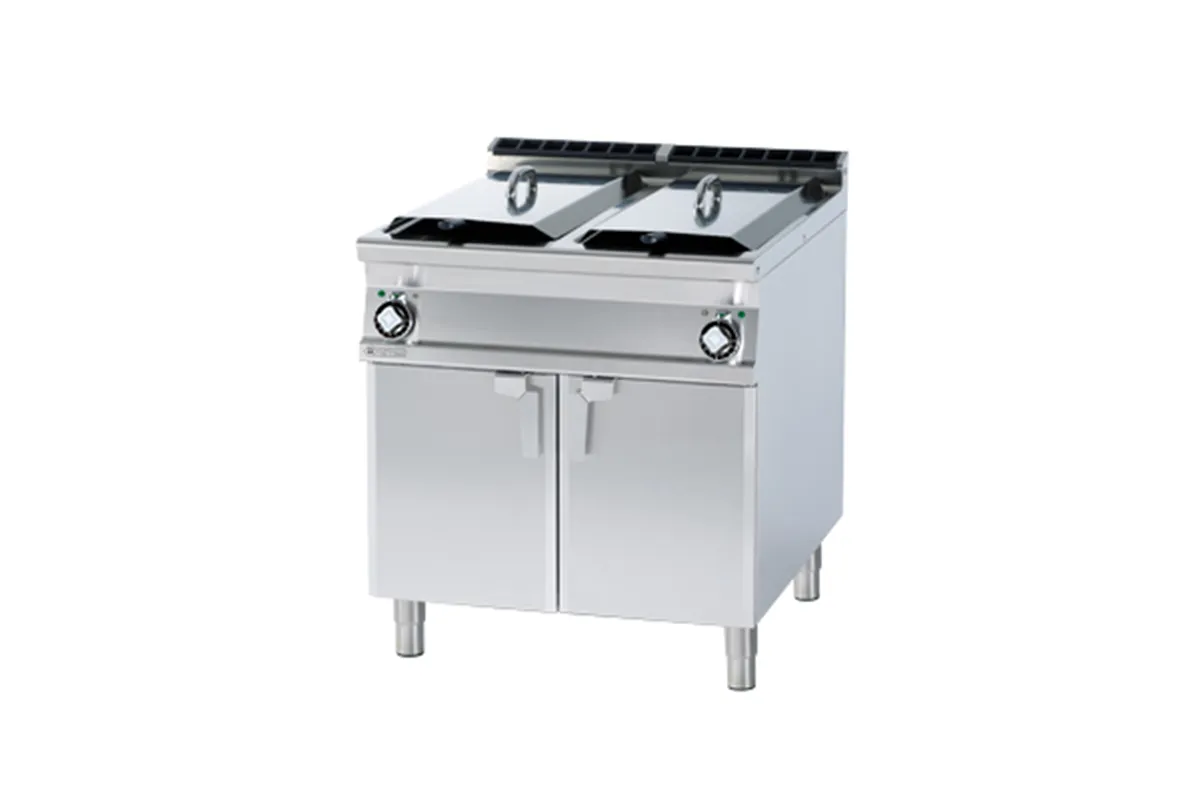 F2/18-98 G ﻿﻿Frytownica ﻿z szafką gazowa RM Gastro 00001117