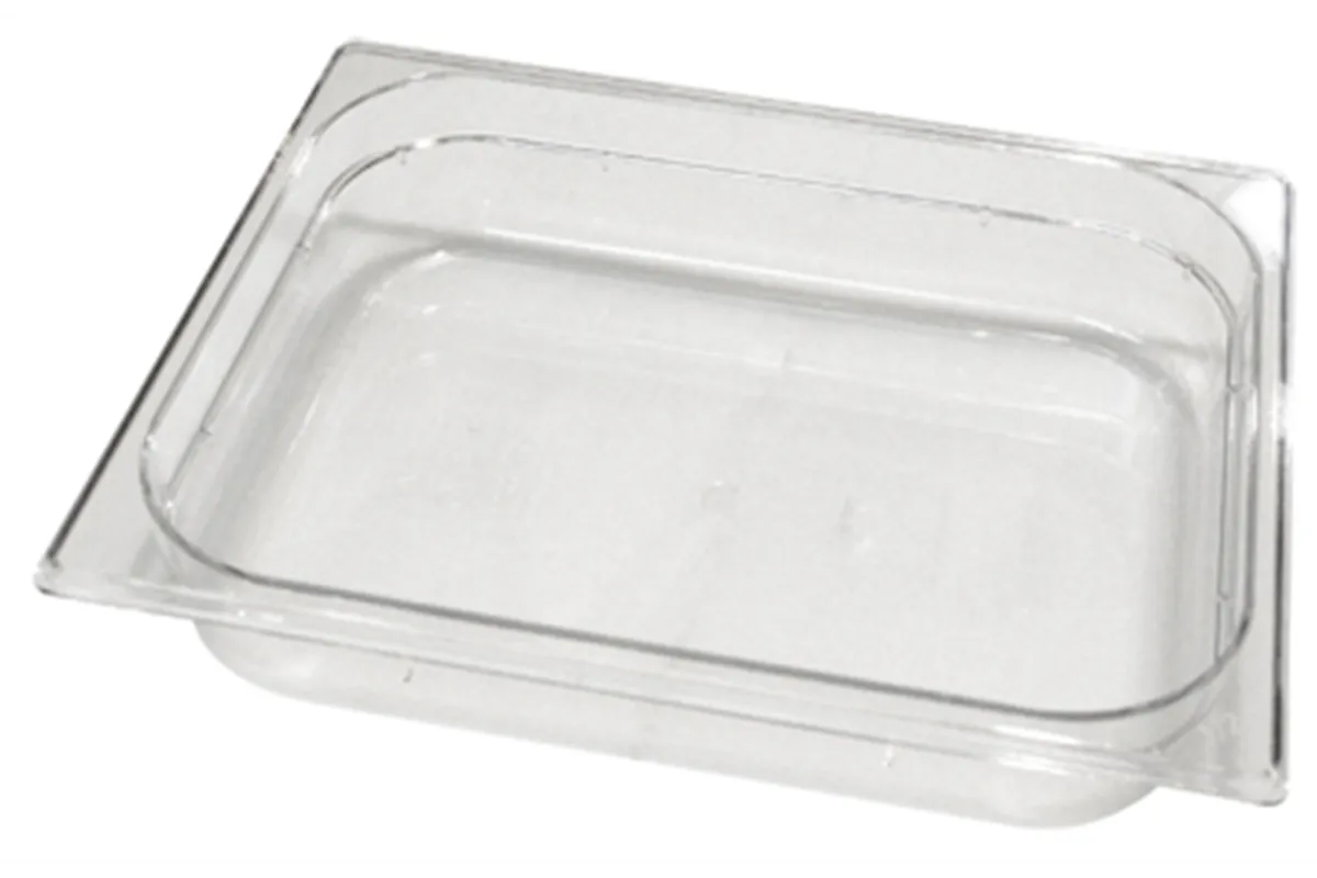 GNP - 1/2-100 ﻿Pojemnik gastronomiczny GN 1/2 z poliwęglanu Red Fox 00001826