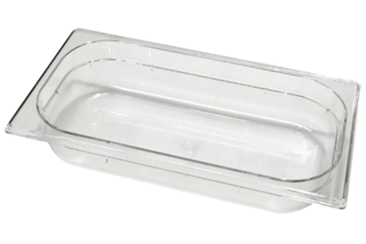 GNP - 1/4-100 ﻿Pojemnik gastronomiczny GN 1/4 z poliwęglanu Red Fox 00001834