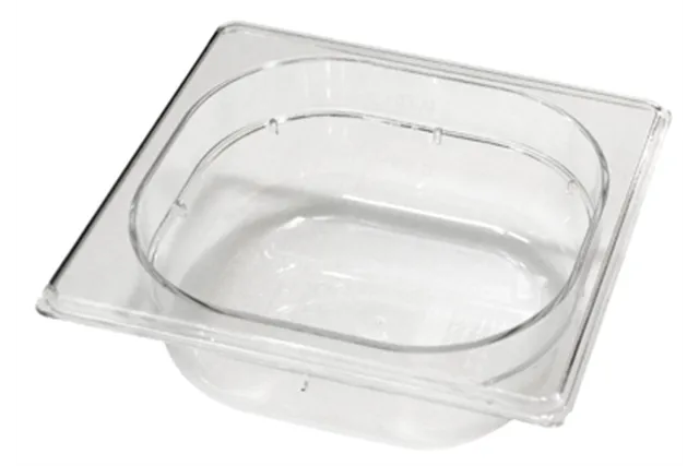 GNP - 1/6-150 ﻿Pojemnik gastronomiczny GN 1/6 z poliwęglanu Red Fox 00001839