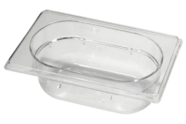 GNP - 1/9-65 ﻿Pojemnik gastronomiczny GN 1/9 z poliwęglanu Red Fox 00001841