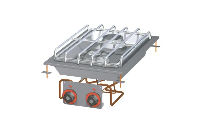 PCD-64 G ﻿﻿﻿Kuchnia stołowa gazowa RM Gastro 00016715