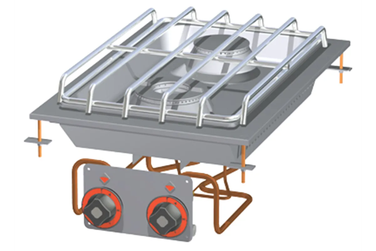 PCD-68 G ﻿﻿﻿Kuchnia stołowa gazowa RM Gastro 00016716