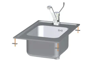 LAD-64 ﻿﻿Moduł neutralny ze zlewem RM Gastro 00016756