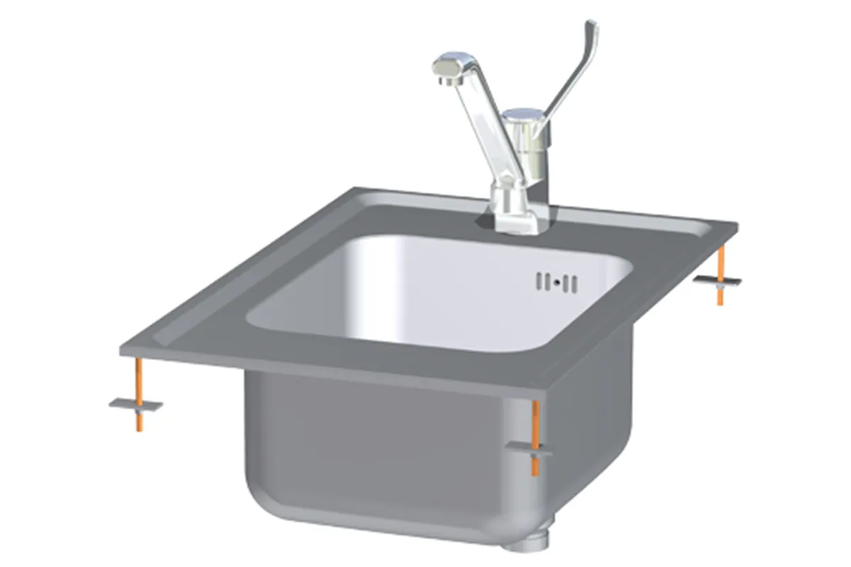 LAD-64 ﻿﻿Moduł neutralny ze zlewem RM Gastro 00016756