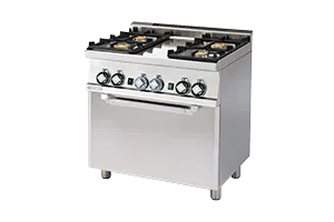 CF4-68 G ﻿﻿Kuchnia gazowa z piekarnikiem RM Gastro 00000672