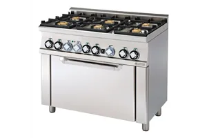 CF6-610 GEM ﻿﻿Kuchnia gazowa z piekarnikiem elektrycznym RM Gastro 00000671