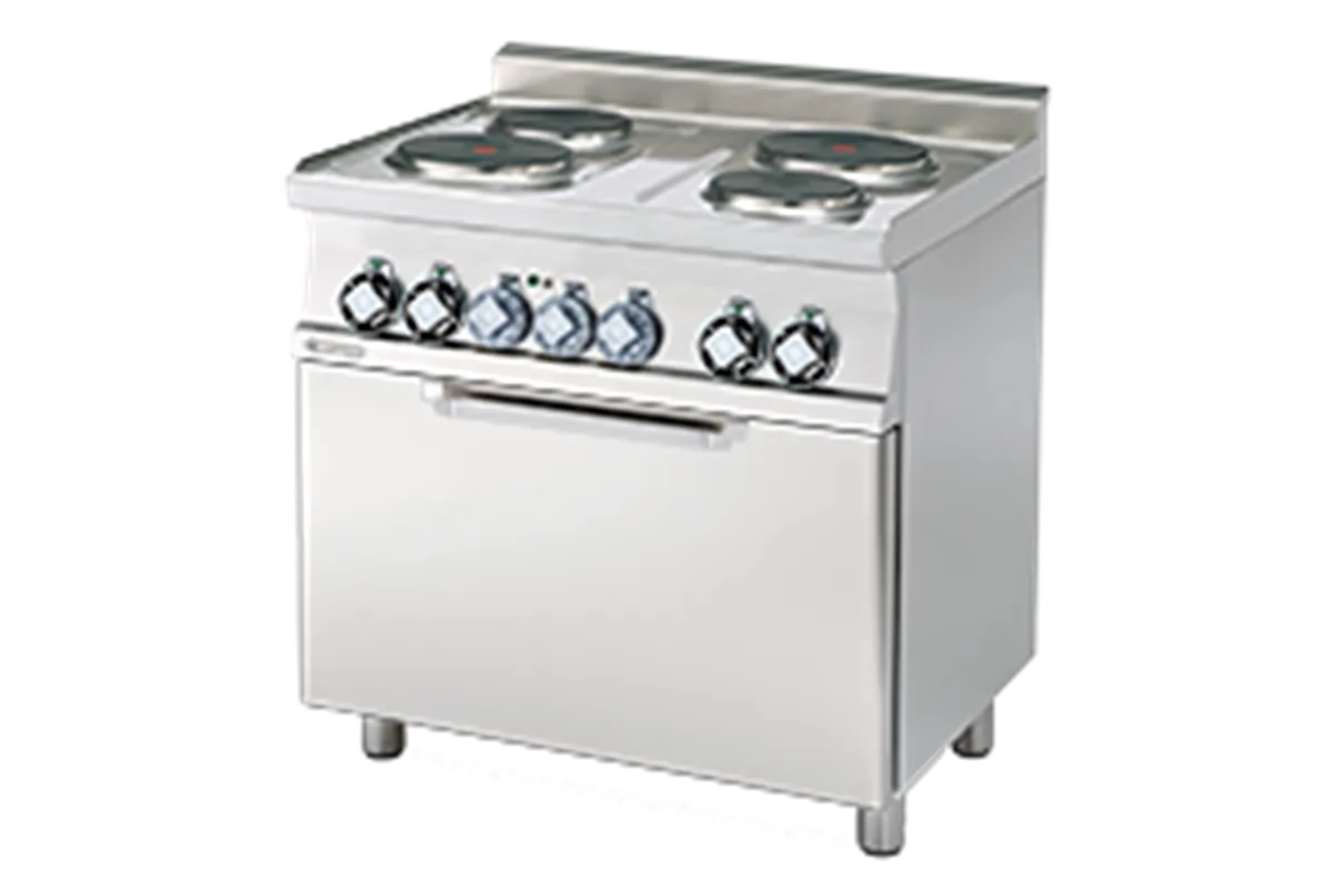 CF4-68 ET ﻿﻿Kuchnia elektryczna z piekarnikiem RM Gastro 00000666