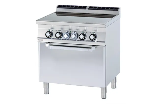 CFVC4-78 ET ﻿﻿Kuchnia elektryczna ceramiczna z piekarnikiem RM Gastro 00010050