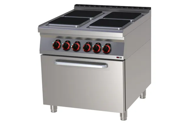 SPQT 90/80 - 21 E ﻿Kuchnia elektryczna z piekarnikiem Red Fox 00020461