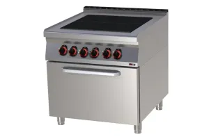 SPLT 90/80 - 21 E ﻿Kuchnia elektryczna z piekarnikiem Red Fox 00020463