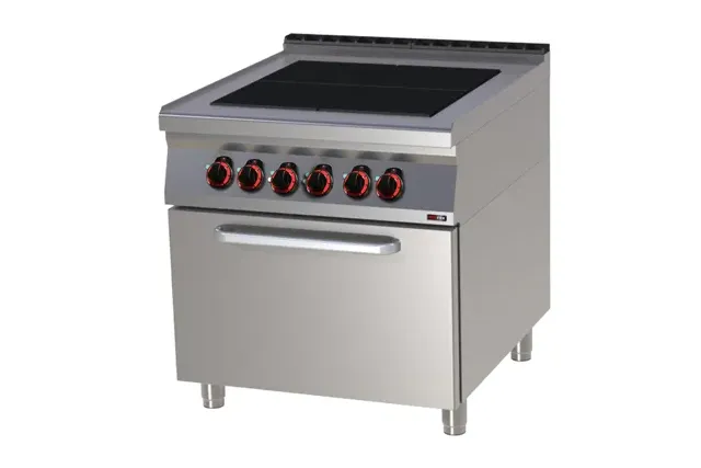 SPLT 90/80 - 21 E ﻿Kuchnia elektryczna z piekarnikiem Red Fox 00020463