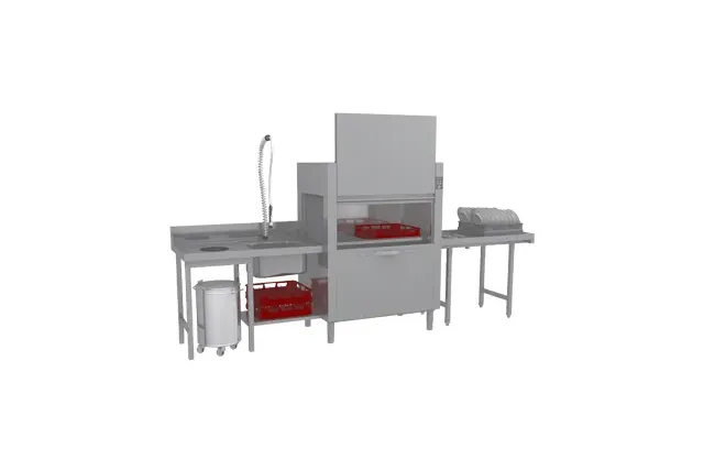 CT 160 W ABT RX ﻿﻿Zmywarka tunelowa RM Gastro 00022139