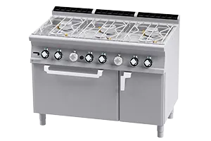 CFA6-712 GPV ﻿﻿Kuchnia wodna ﻿z piekarnikem gazowa RM Gastro 00024073