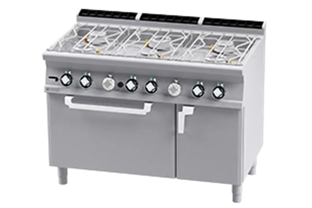 CFA6-712 GPV ﻿﻿Kuchnia wodna ﻿z piekarnikem gazowa RM Gastro 00024073