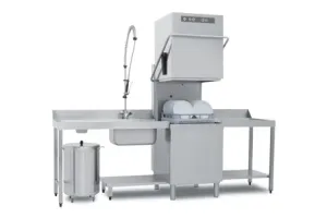 NT102 ABT ﻿﻿Zmywarka do naczyń i szkła z pompą wspomagającą płukanie RM Gastro 00025610