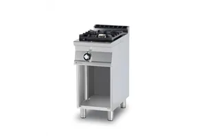 PC1- 74 G ﻿﻿Kuchnia gazowa z szafką RM Gastro 00026842