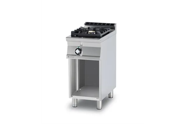 PC1- 74 G ﻿﻿Kuchnia gazowa z szafką RM Gastro 00026842